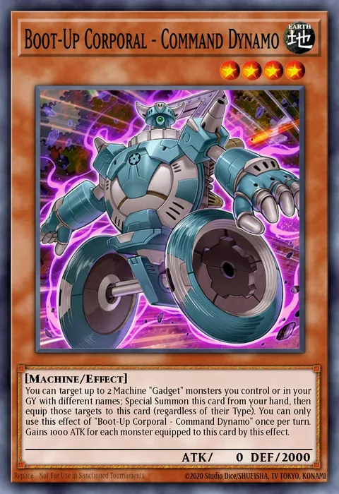 Boot-Up Corporal - Command Dynamo trading card