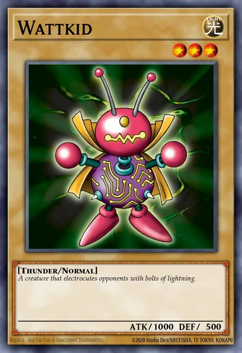 Wattkid trading card