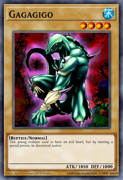 Gagagigo trading card