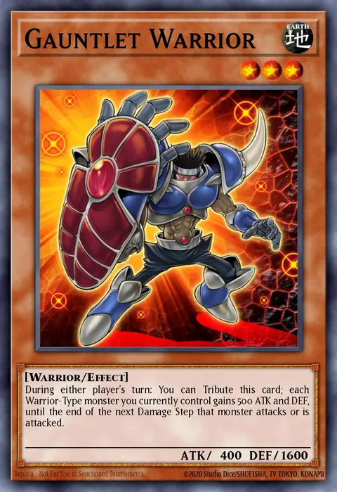 Gauntlet Warrior trading card
