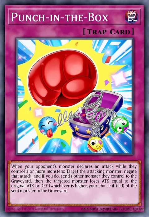Punch-in-the-Box trading card