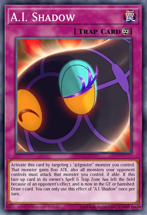 A.I. Shadow trading card