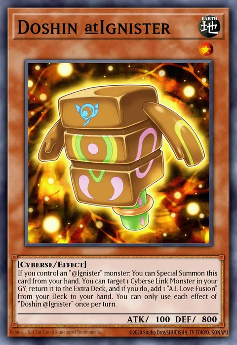 Doshin @Ignister trading card