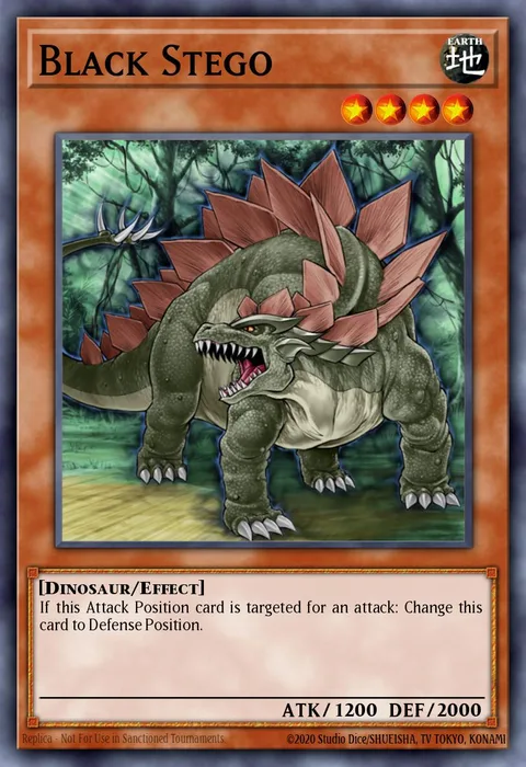 Black Stego trading card