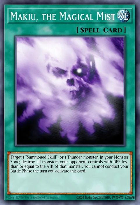Makiu, the Magical Mist trading card