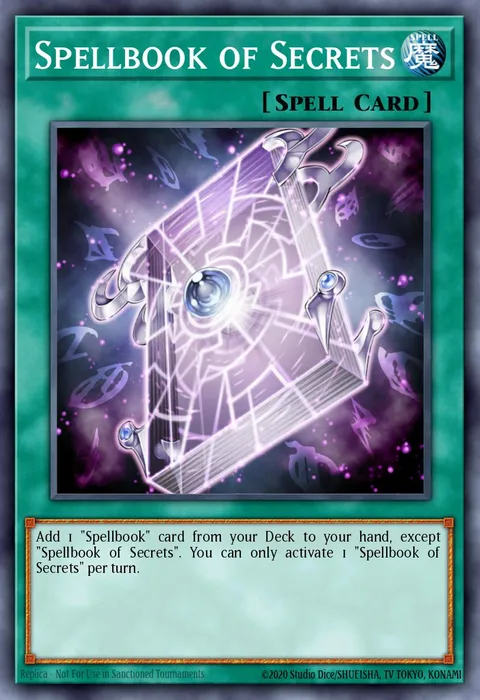 Spellbook of Secrets trading card