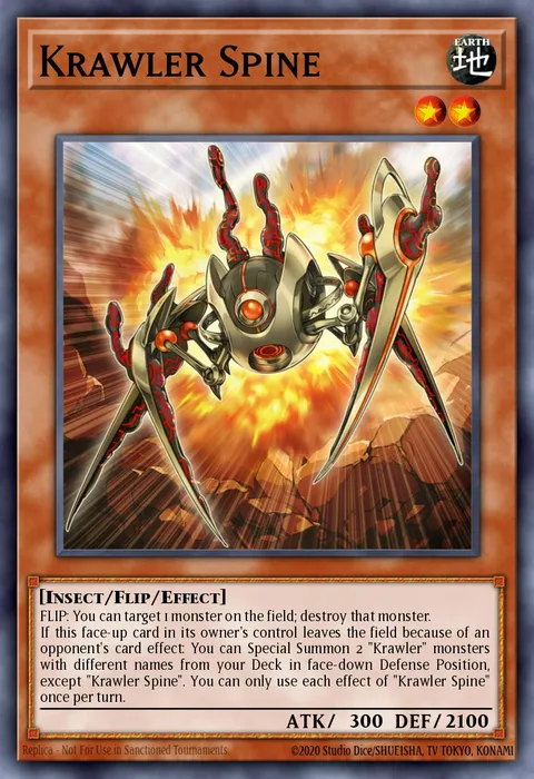 Krawler Spine trading card