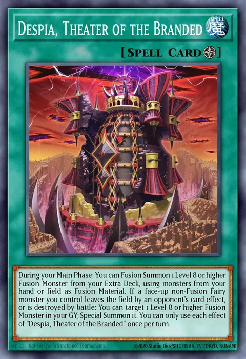Despia, Theater of the Branded trading card