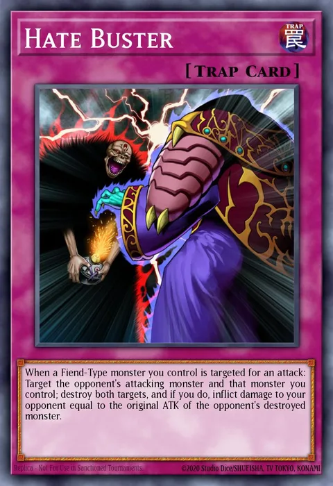 Hate Buster trading card