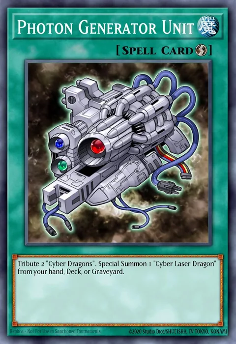 Photon Generator Unit trading card