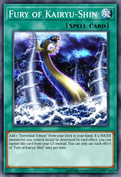 Fury of Kairyu-Shin trading card
