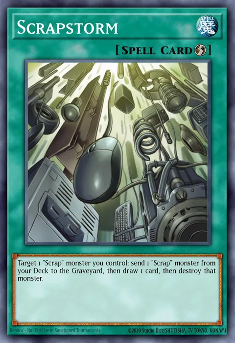 Scrapstorm trading card