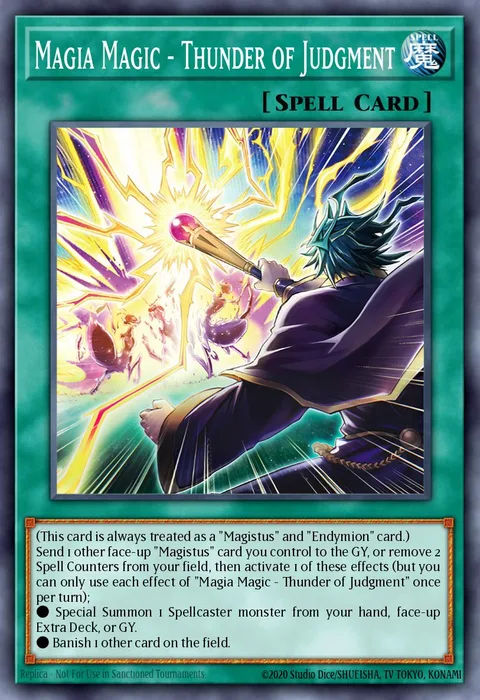 Magia Magic - Thunder of Judgment trading card