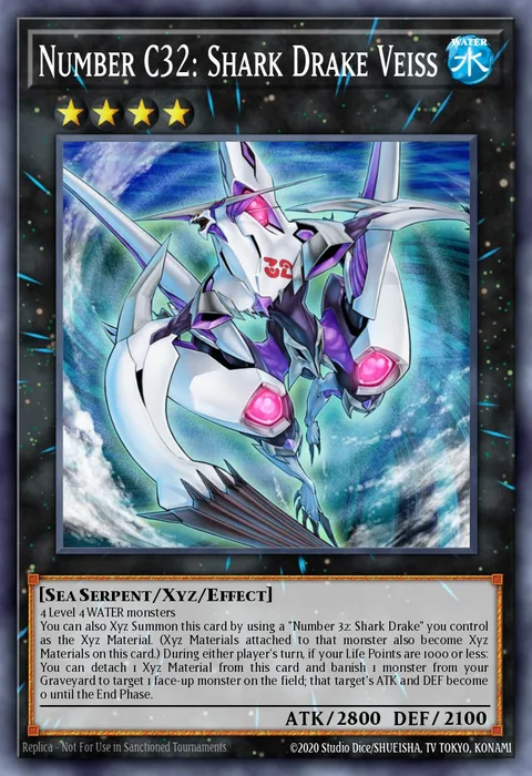 Number C32: Shark Drake Veiss trading card