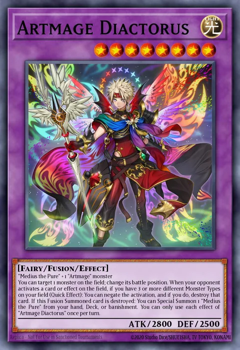 Artmage Diactorus trading card