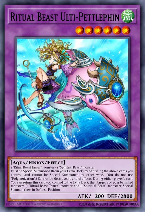 Ritual Beast Ulti-Pettlephin trading card