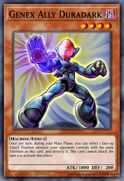 Genex Ally Duradark trading card