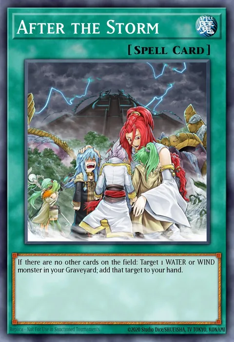 After the Storm trading card