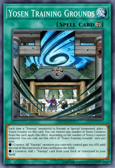 Yosen Training Grounds trading card