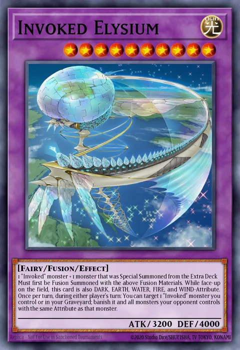Invoked Elysium trading card