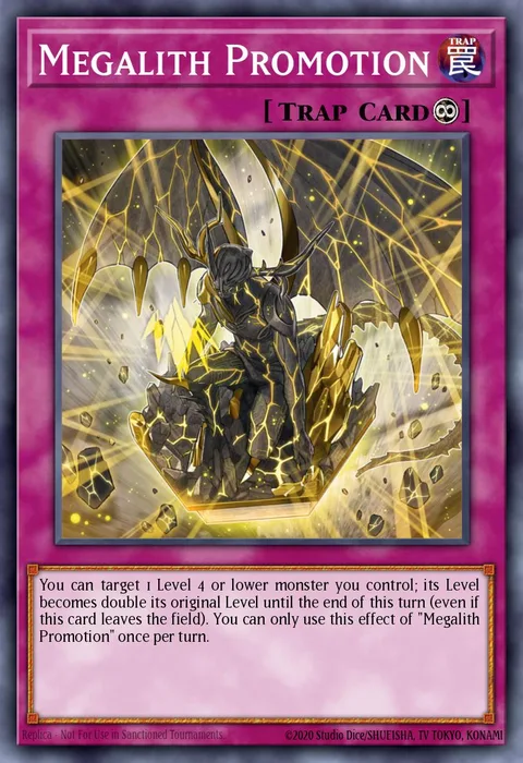 Megalith Promotion trading card
