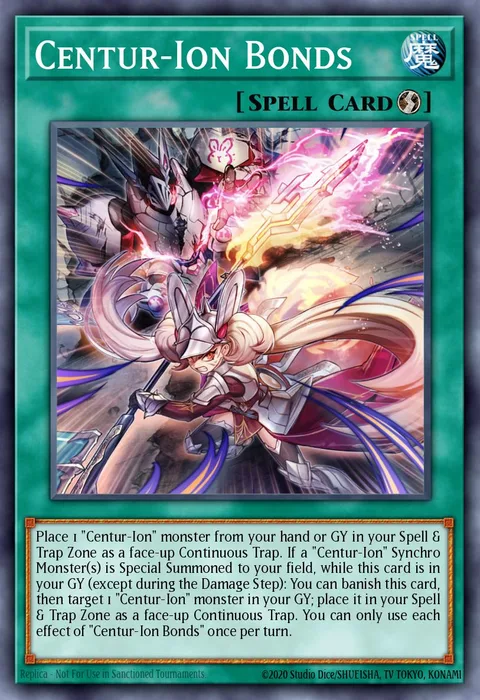 Centur-Ion Bonds trading card