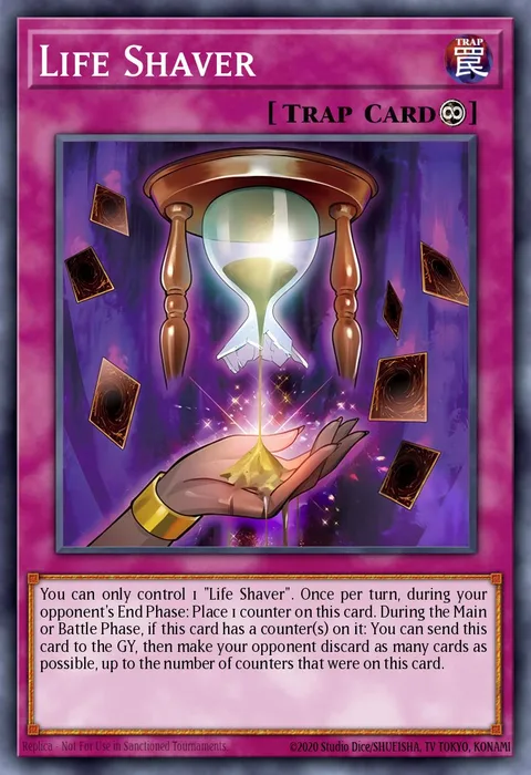Life Shaver trading card