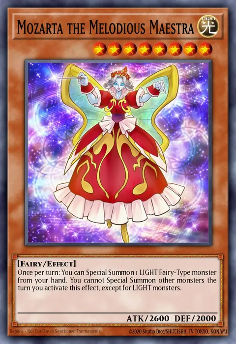 Mozarta the Melodious Maestra trading card