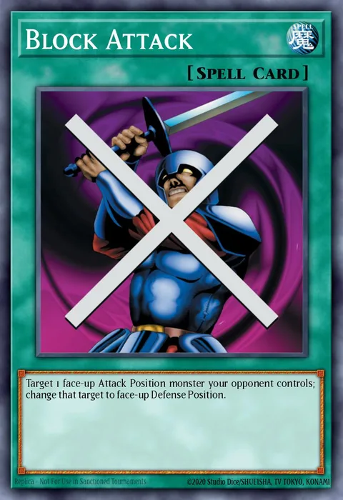 Block Attack trading card