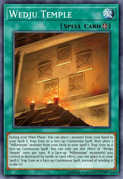 Wedju Temple trading card