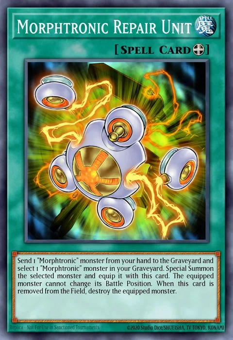 Morphtronic Repair Unit trading card