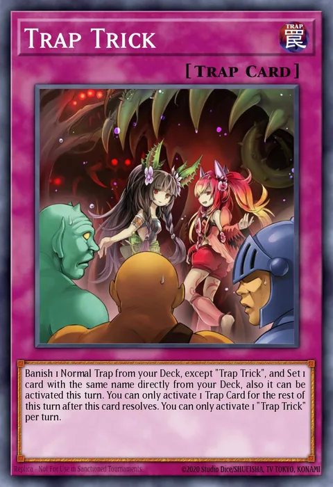 Trap Trick trading card
