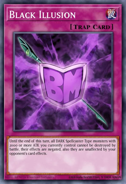 Black Illusion trading card