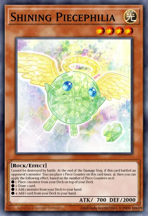 Shining Piecephilia trading card