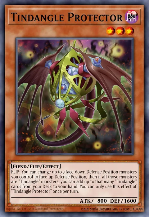 Tindangle Protector trading card