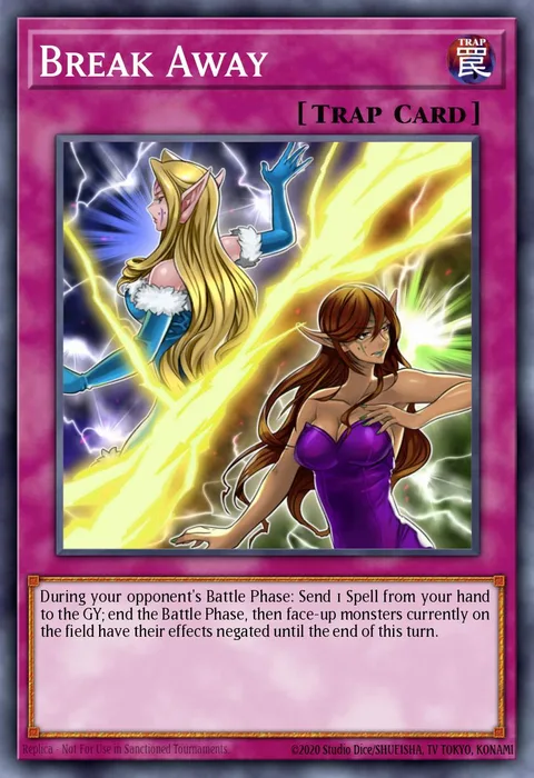 Break Away trading card