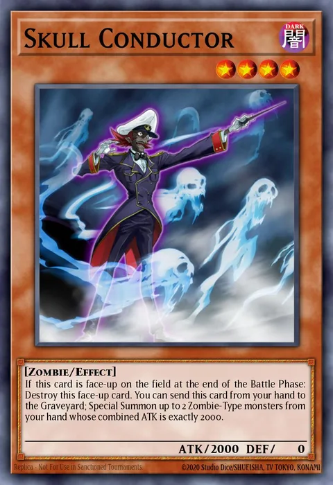 Skull Conductor trading card