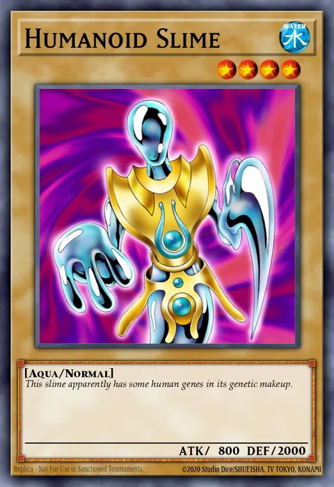 Humanoid Slime trading card