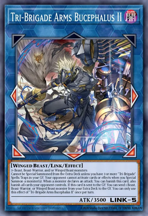 Tri-Brigade Arms Bucephalus II trading card