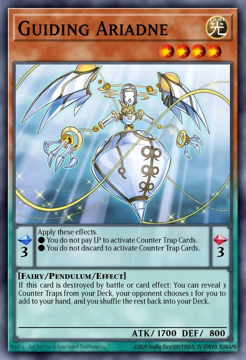 Guiding Ariadne trading card