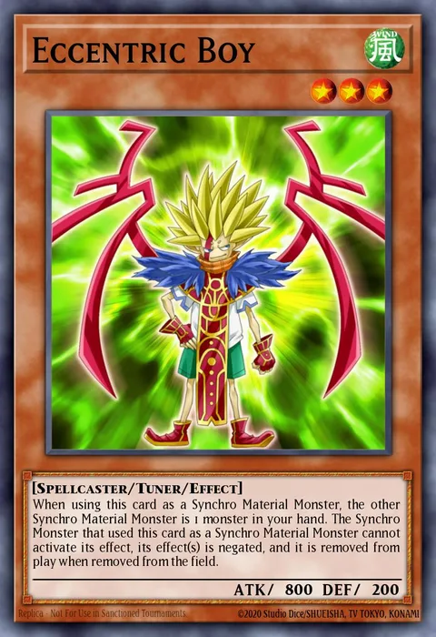 Eccentric Boy trading card