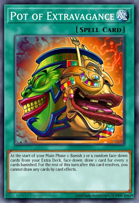 Pot of Extravagance trading card