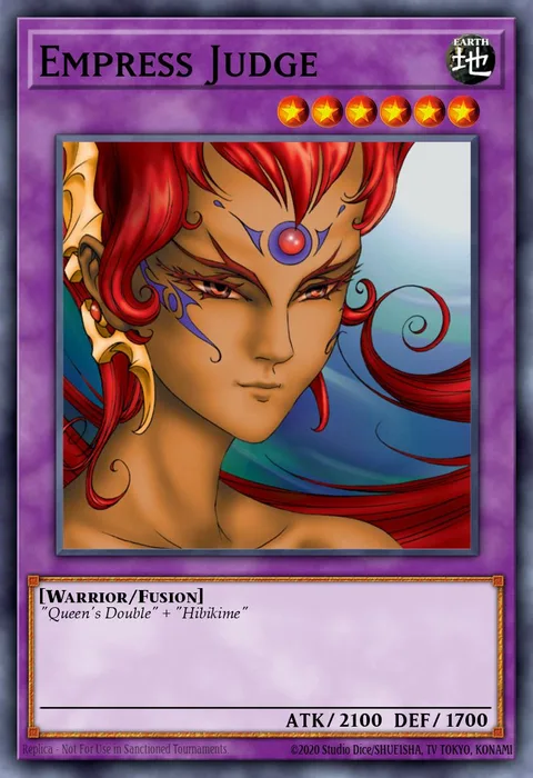 Empress Judge trading card