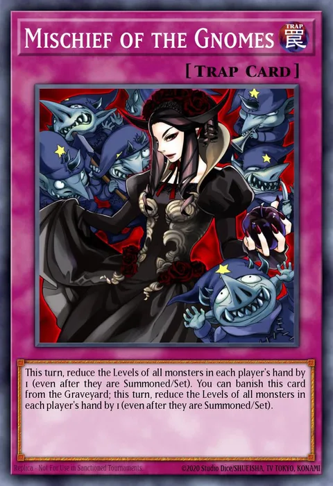 Mischief of the Gnomes trading card