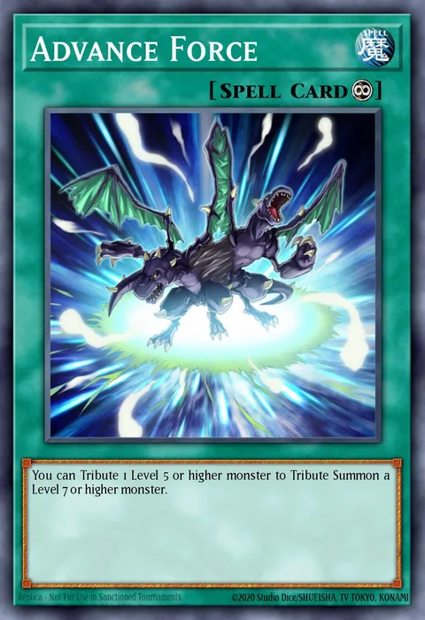 Advance Force trading card