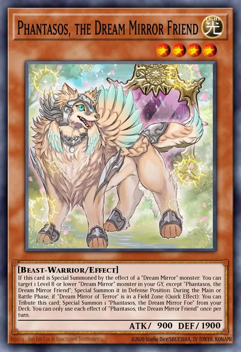 Phantasos, the Dream Mirror Friend trading card