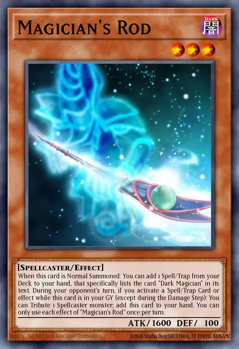 Magician's Rod trading card
