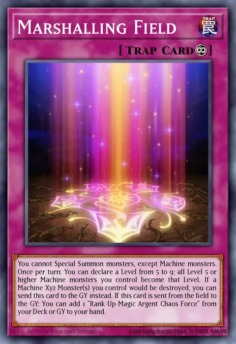Marshalling Field trading card