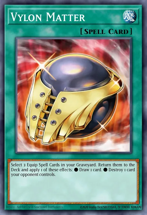 Vylon Matter trading card
