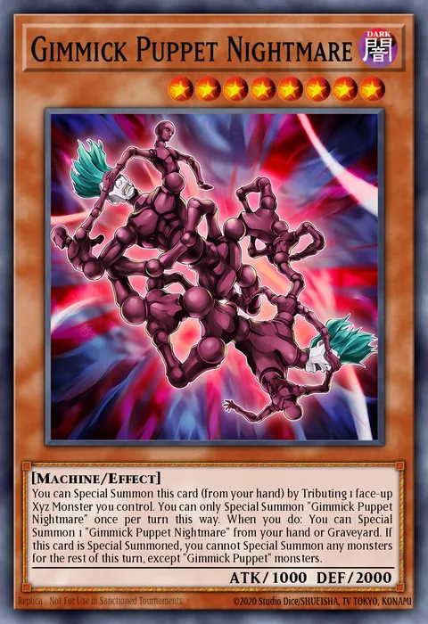 Gimmick Puppet Nightmare trading card